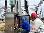 生产一线工作现场。四川超高压公司供图 - Sc.Chinanews.Com.Cn