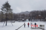 冬季的曾家山成为人们赏雪戏雪的好去处。苗志勇 摄 - Sc.Chinanews.Com.Cn