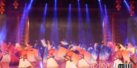 文化志愿者表演节目。蓬安县委宣传部供图 - Sc.Chinanews.Com.Cn