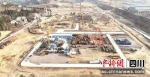 图为广元燃机项目建设现场。 - Sc.Chinanews.Com.Cn