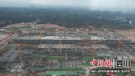 项目施工现场。（中铁十二局天府站项目部供图） - Sc.Chinanews.Com.Cn