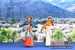推介会上的特色民族服饰展示。 安源 - Sc.Chinanews.Com.Cn
