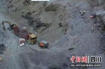 格拉基水电站施工建设现场。杨波 摄 - Sc.Chinanews.Com.Cn