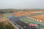 加快项目建设。 涪城区委宣传部供图 - Sc.Chinanews.Com.Cn