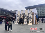 第十九届蒙顶山茶文化旅游节快闪活动现场。 - Sc.Chinanews.Com.Cn