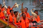 抢鸭子。(资料图片)张晓东 摄 - Sc.Chinanews.Com.Cn