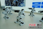 机器人跳舞。 杨勇 摄 - Sc.Chinanews.Com.Cn