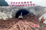 成达万高铁建设现场。成兰铁路公司供图 - Sc.Chinanews.Com.Cn