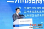 大陆集团总裁陈斌代表重点企业发言。大陆集团 供图 - Sc.Chinanews.Com.Cn