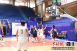 篮球比赛现场。(成都市残联供图) - Sc.Chinanews.Com.Cn
